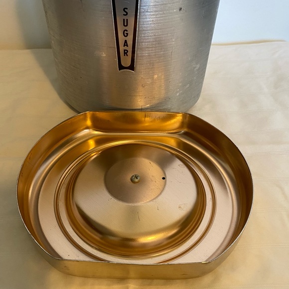Retro 1950s Aluminum Sugar Canister - Picture 11 of 11